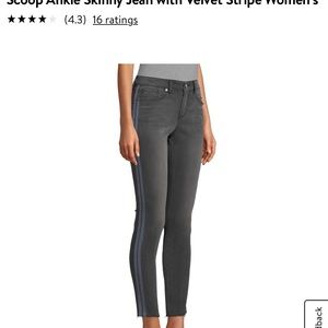 Scoop ankle skinny jeans size 14